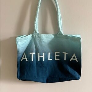 Athleta Gradient Blue Tote Bag